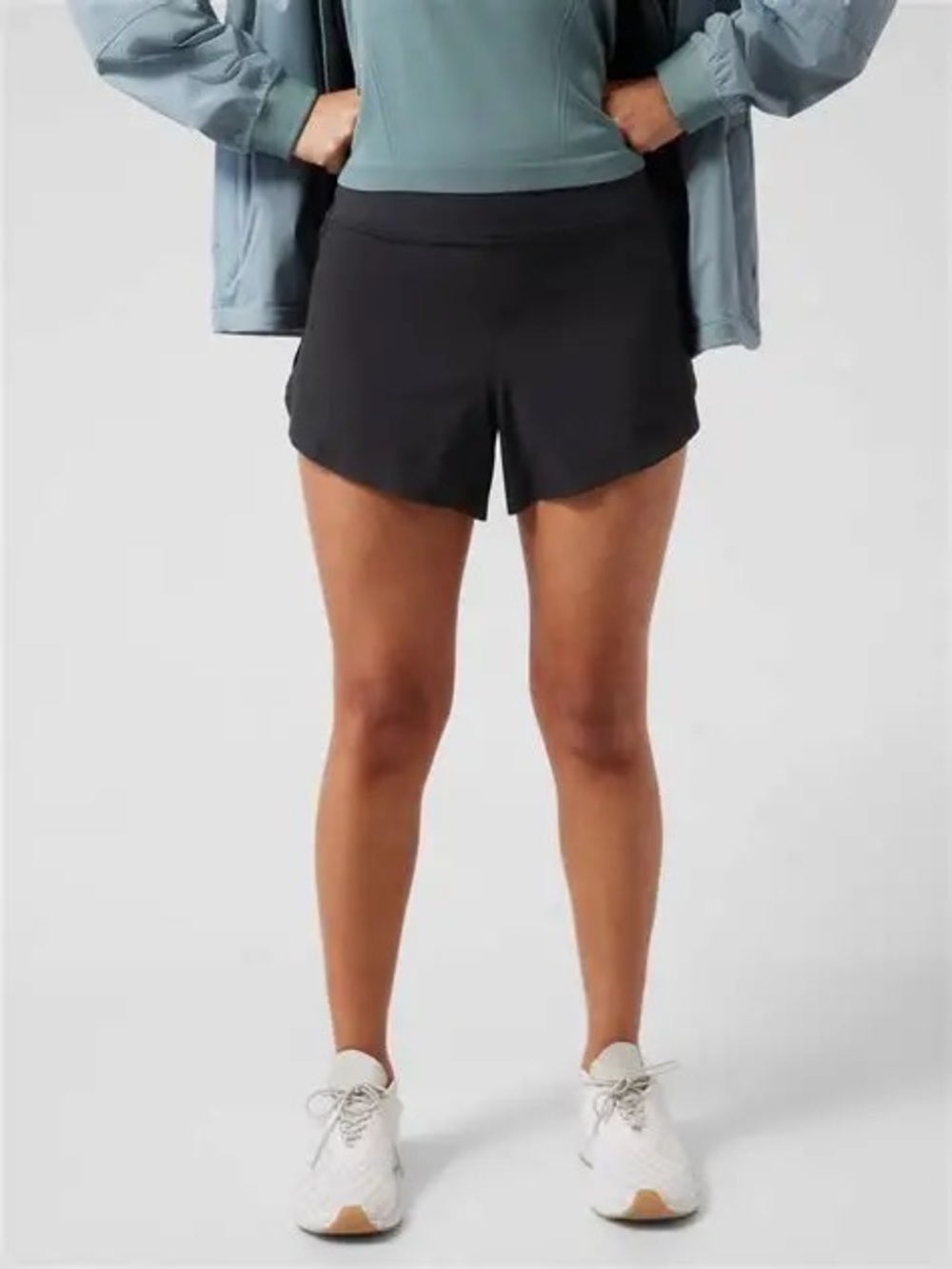 BRAND NEW: Athleta run with it shorts - XL